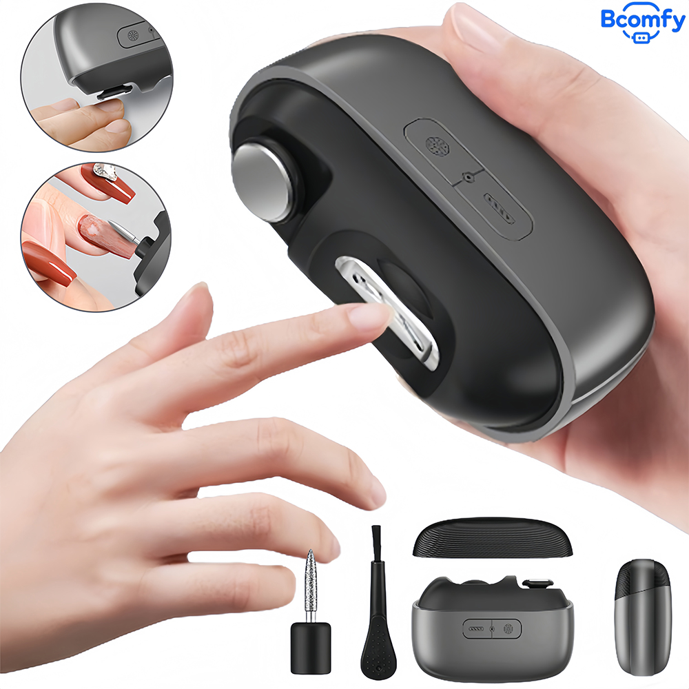 Baby Nail Trimmer Electric - Pemotong Kuku Elektrik dengan Lampu, Pemangkas