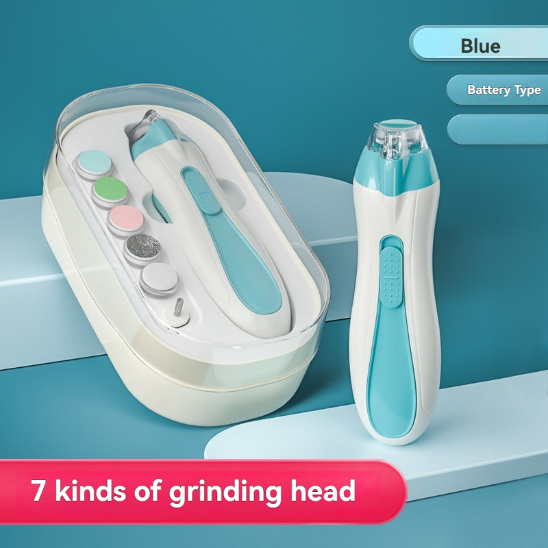 Baby Nail Trimmer Electric - 1 buah penggiling kuku bayi elektrik,