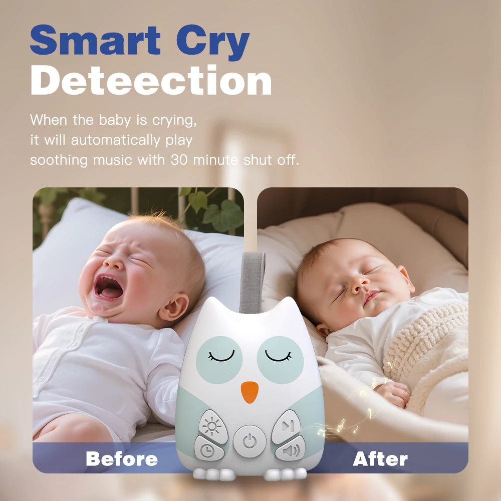 White Noise Machine Baby - Mesin Suara White Noise Portabel untuk