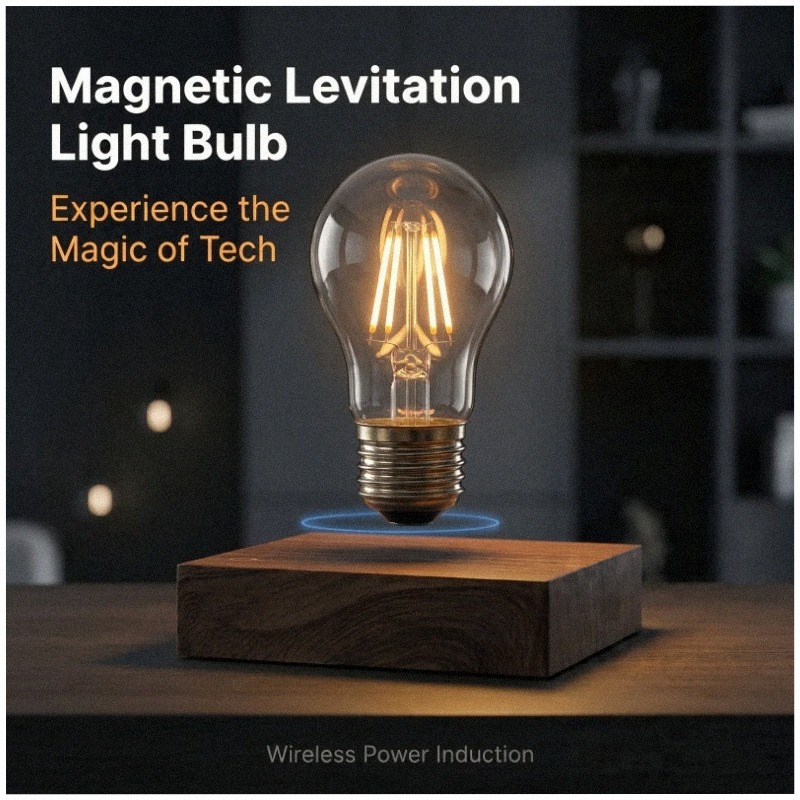 Baby Products Unique - Lampu Meja LED Nirkabel Mengambang dengan