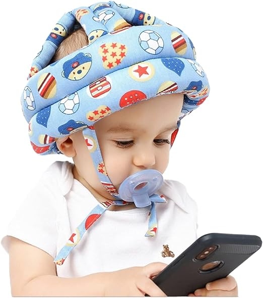 Baby Walker Activity - Topi Anti Jatuh untuk Bayi, Pelindung