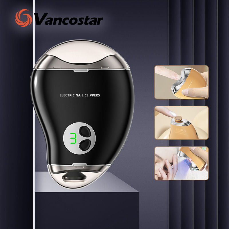Baby Nail Trimmer Electric - Pemotong Kuku Otomatis 2in1, Pemangkas Listrik,