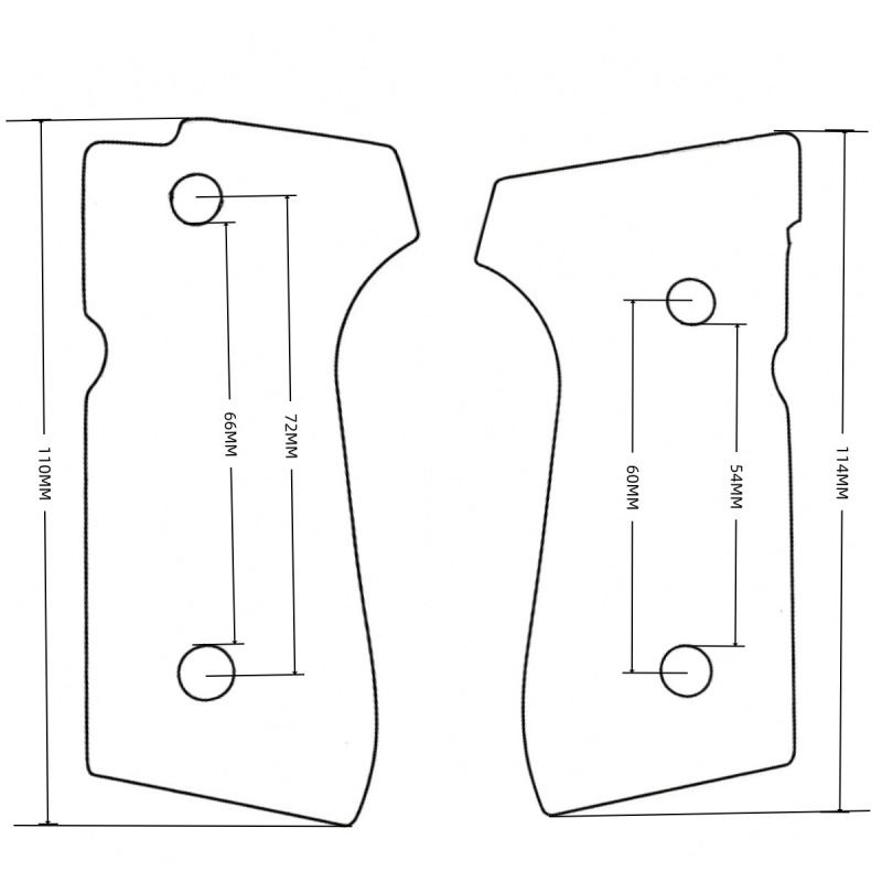 Grip Pistol 92F Grip Kustom Ba - Baby Products Unique ulasan dan harga