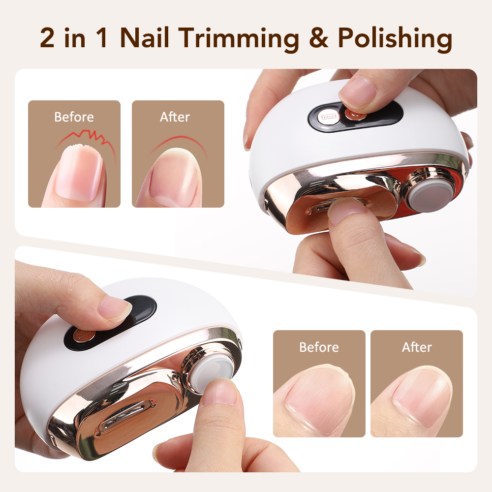 Pemotong Kuku Elektrik Baru Al - Baby Nail Trimmer Electric ulasan dan harga