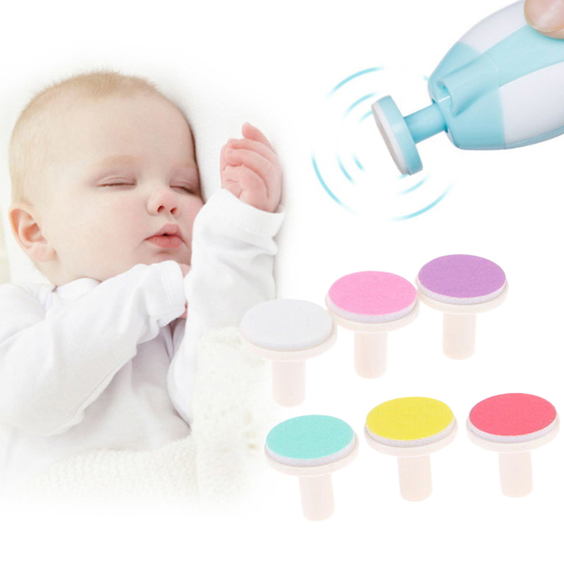 10 Buah Bantalan Kikir Kuku Ba - Baby Nail Trimmer Electric ulasan dan harga