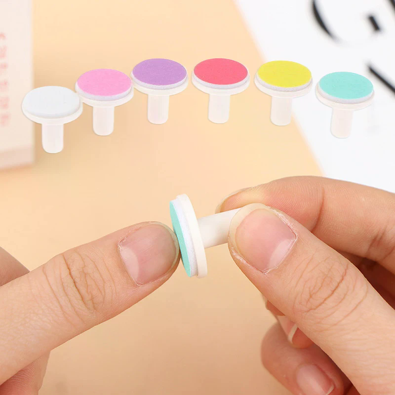 10 Buah Bantalan Pengasah Kuku - Baby Nail Trimmer Electric ulasan dan harga