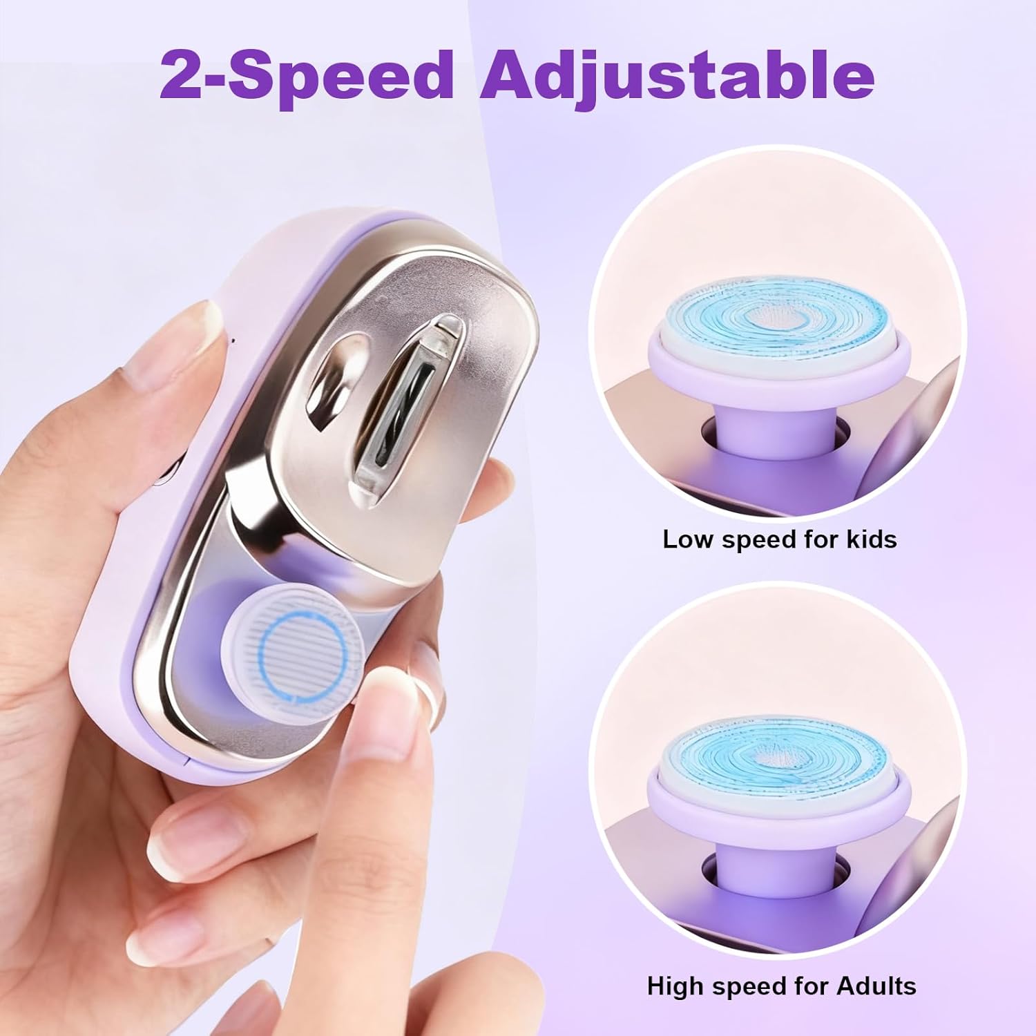Pemotong Kuku Elektrik dengan  - Baby Nail Trimmer Electric ulasan dan harga