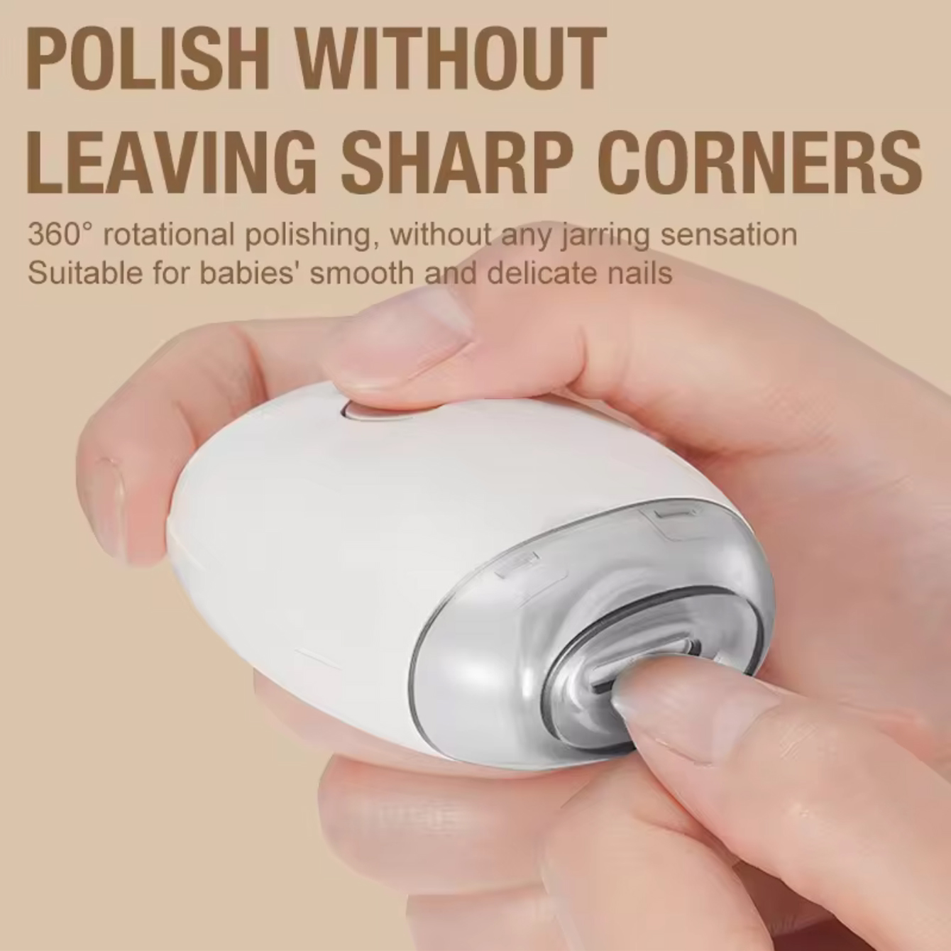 Pemotong Kuku Elektrik 2 IN 1  - Baby Nail Trimmer Electric ulasan dan harga