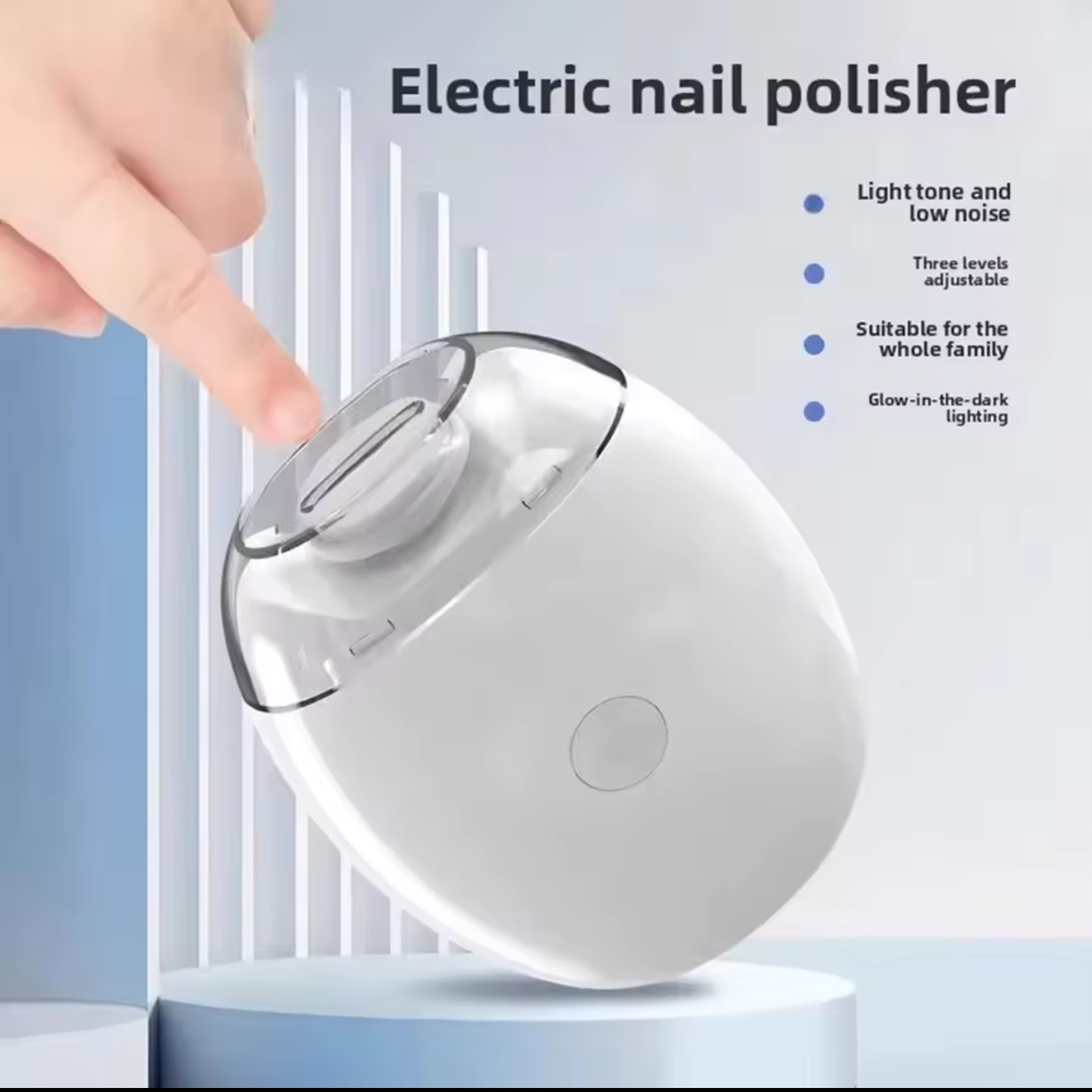 Pemotong Kuku Elektrik 2 IN 1  - Baby Nail Trimmer Electric ulasan dan harga