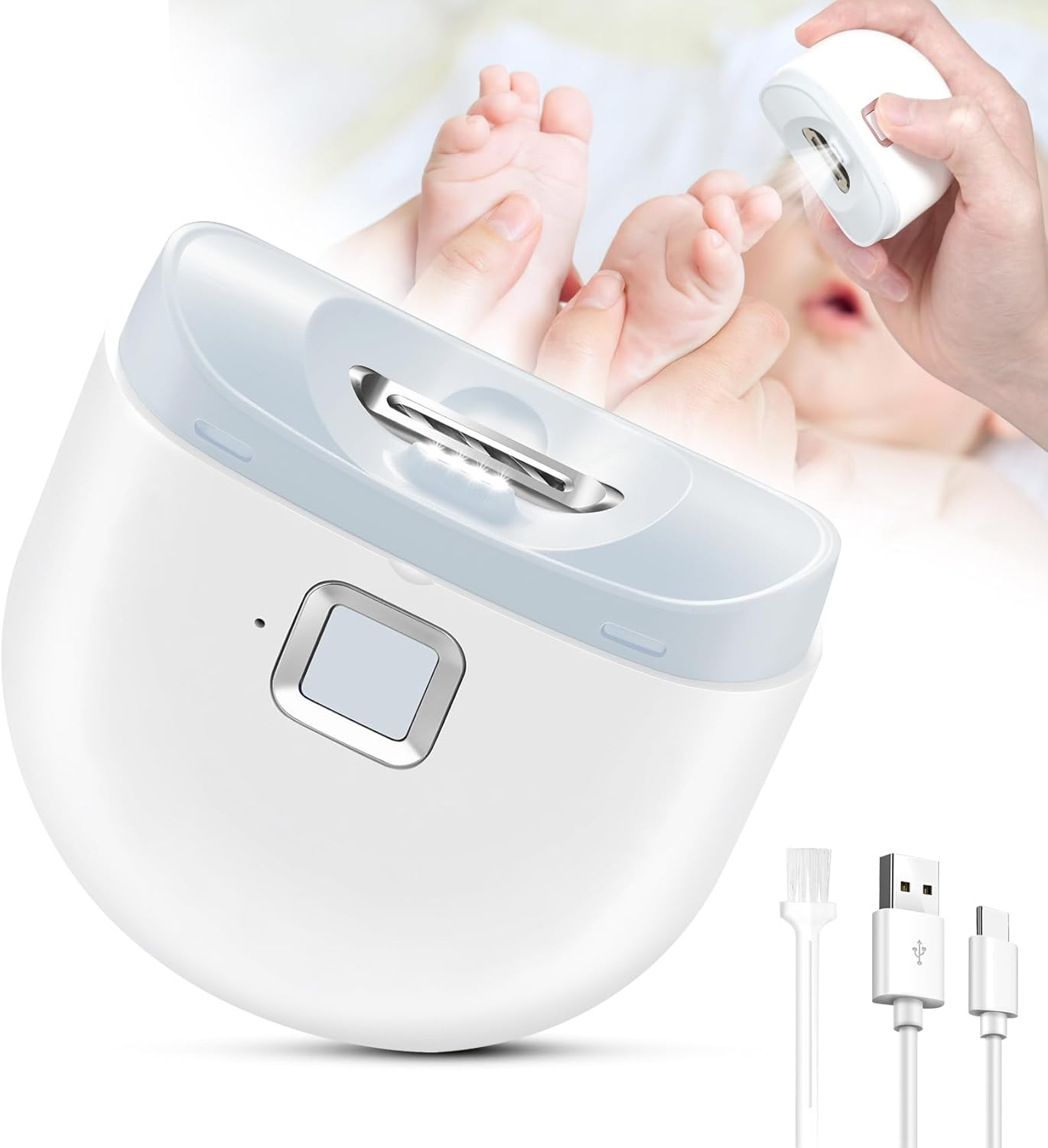 Pemotong Kuku Elektrik Otomati - Baby Nail Trimmer Electric ulasan dan harga