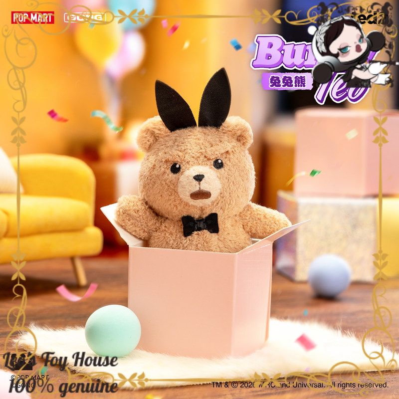 POPMART GONG Baby Ted Gantunga - Baby Products Teddy Bear ulasan dan harga