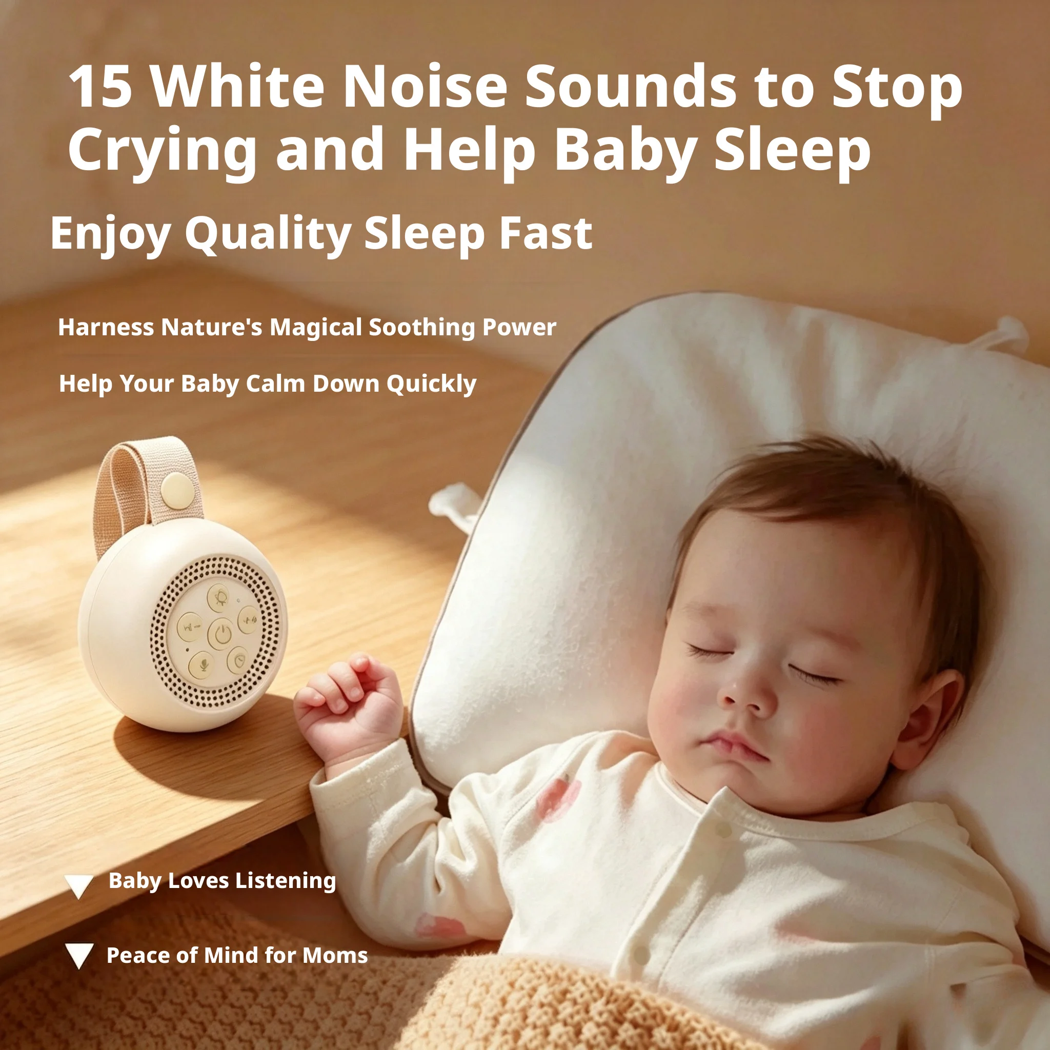 Mesin Suara Putih untuk Tidur  - White Noise Machine Baby ulasan dan harga
