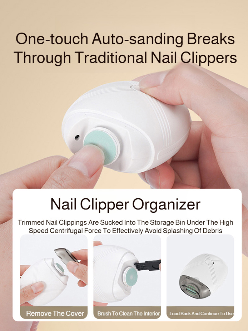 Pemotong Kuku Elektrik Bayi Ot - Baby Nail Trimmer Electric ulasan dan harga